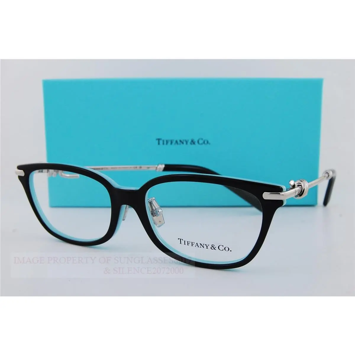 Tiffany Co. Eyeglass Frames TF 2281F 8055 Black Size 51 For Women by Tiffany & Co.