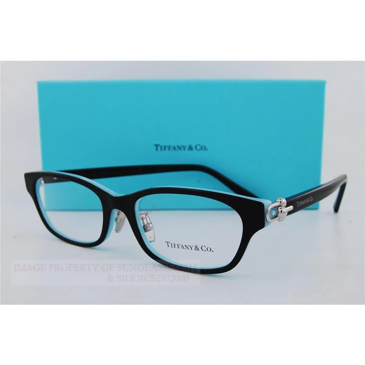 Tiffany Co. Eyeglass Frames TF 2291D 8055 Black Size 53 For Women by Tiffany & Co.