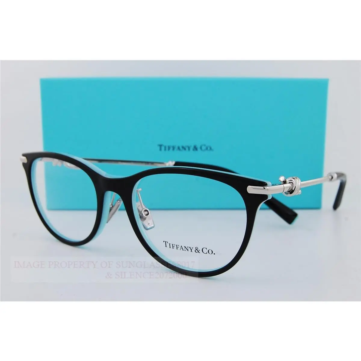 Tiffany Co. Eyeglass Frames TF 2279D 8055 Black Size 52 For Women by Tiffany & Co.