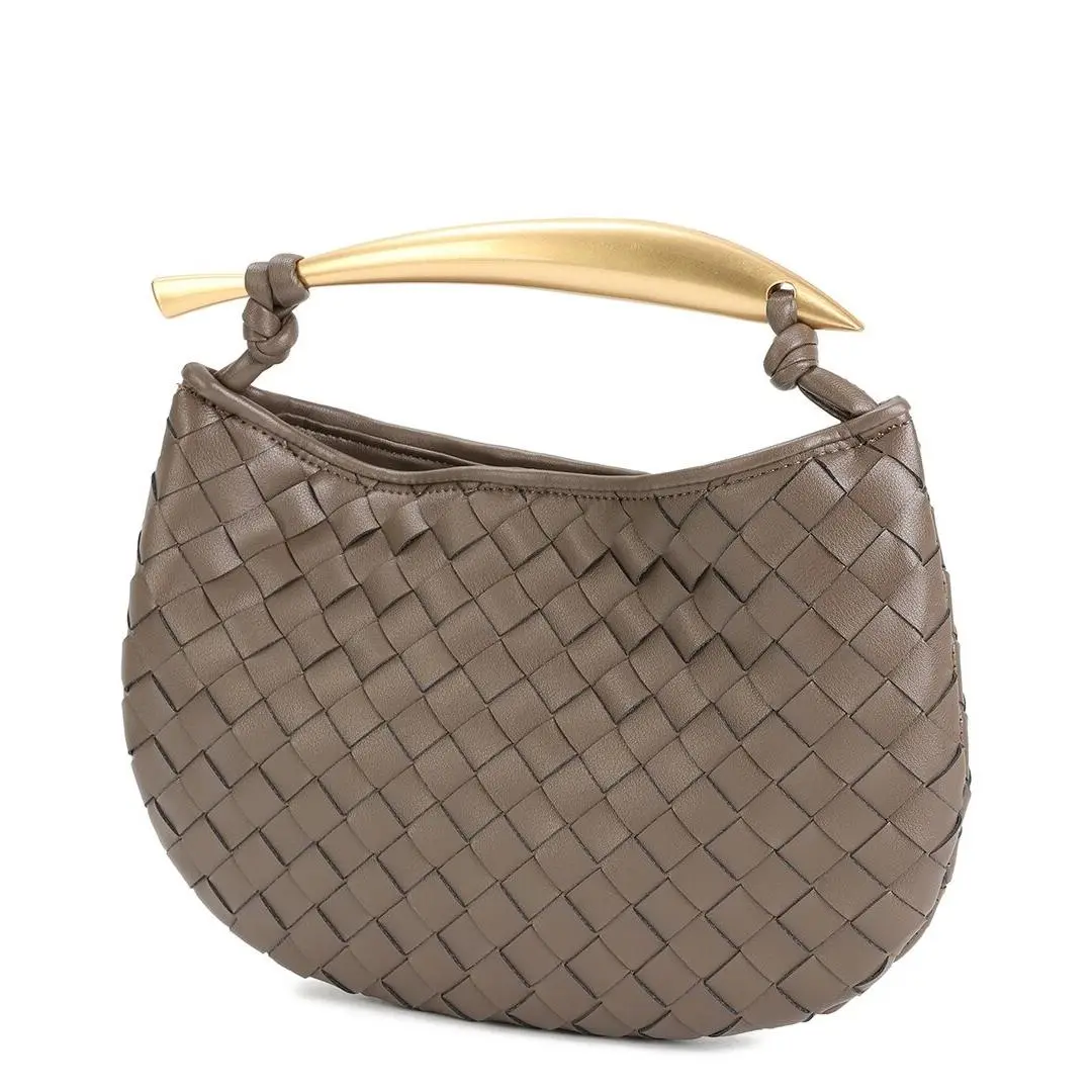 Tiffany Fred Paris Quilted Leather Shoulder Bag Women`s Brown