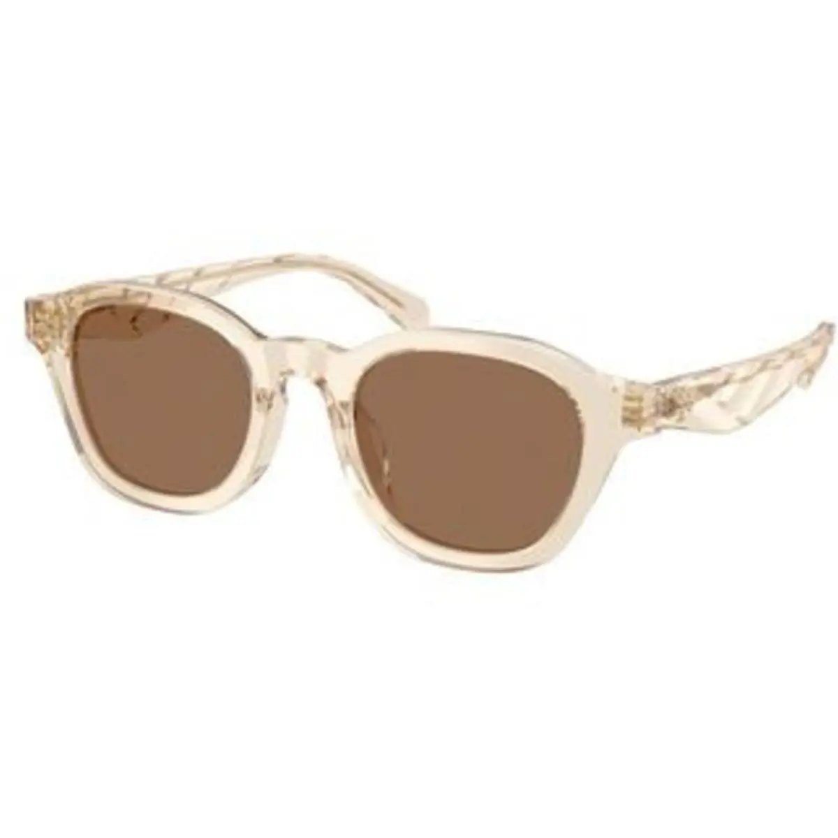 Tory Burch TY 7235 D Transparent Beige Brown Polyamide Standard 197773 Sunglass