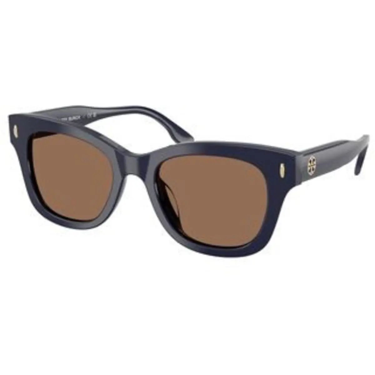 Tory Burch TY 7225 U Navy Solid Brown Polyamide Standard 199373 Sunglasses