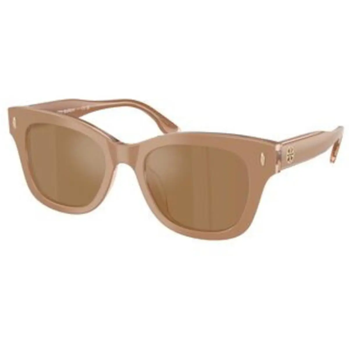 Tory Burch TY 7225 U Tan Crystal Brown Back Mirror Polyamide Standard 2056/O Su
