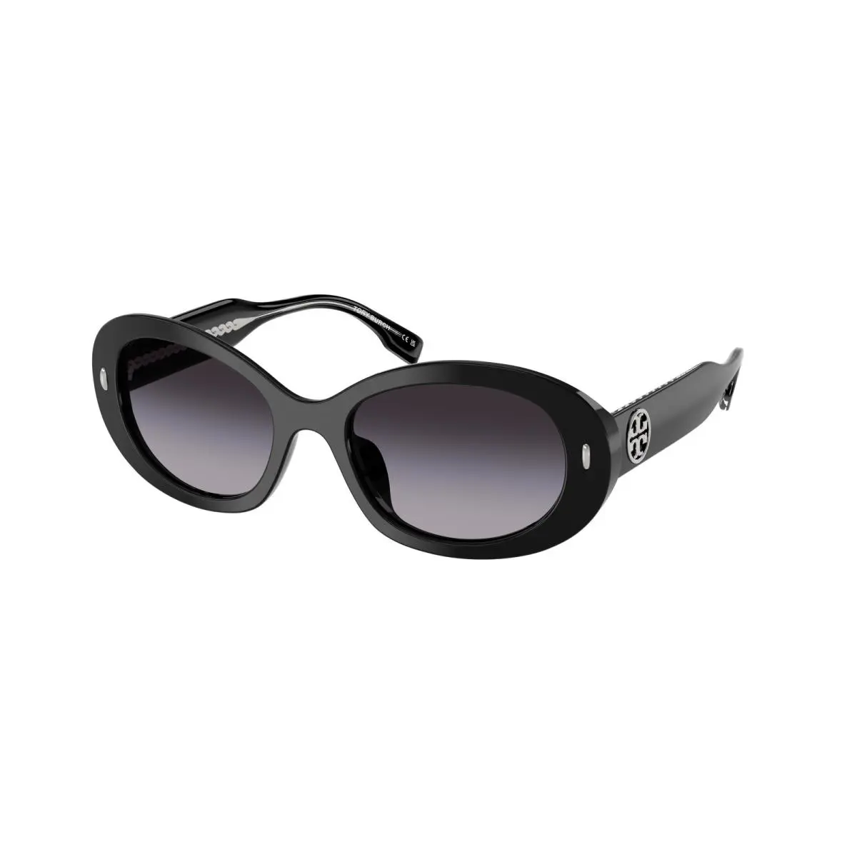 Tory Burch TY 7214U Black Grey Gradient 17098G Sunglasses
