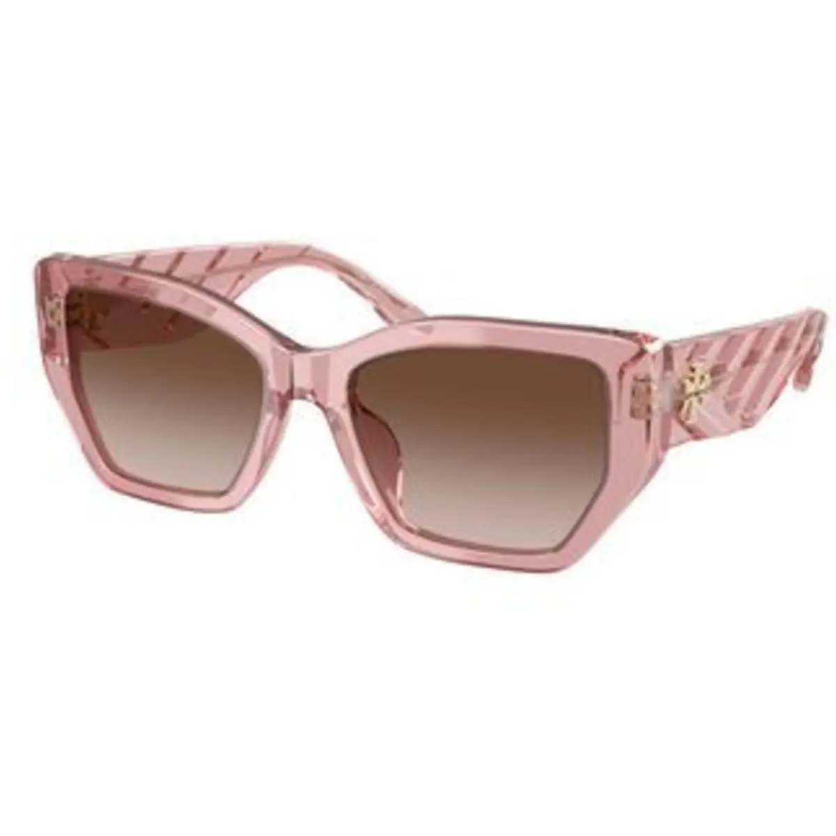 Tory Burch TY 7187 U Transparent Light Pink Brown Gradient Polyamide Standard 2