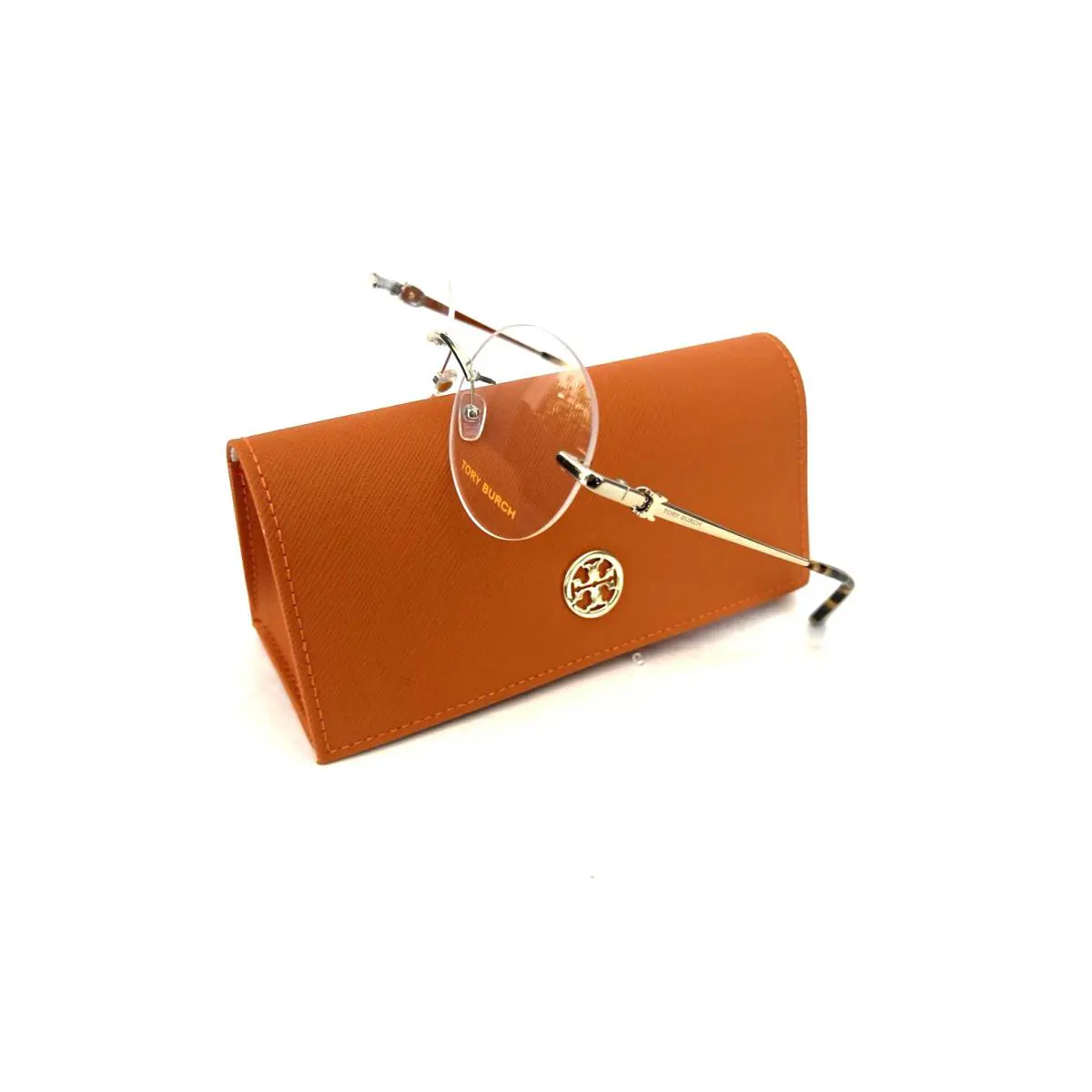 Tory Burch Frames Rimless Glasses Round TB1059 3265 52 15 140