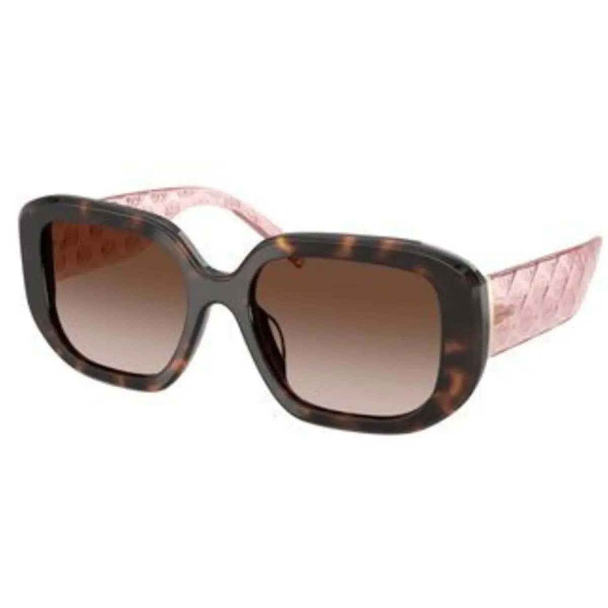 Tory Burch TY 7218 U Dark Tortoise Gradient Brown Polyamide Standard 196413 Sun