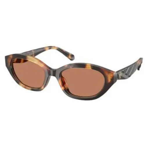 Tory Burch TY 7232 U Contrast Tortoise Amber Brown Polyamide Standard 206673 Su