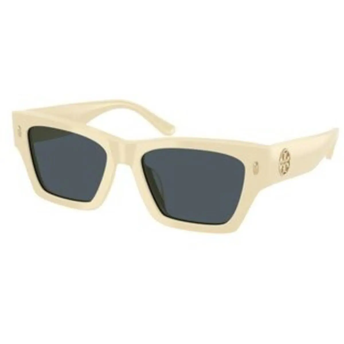 Tory Burch TY 7169 U Warm Ivory Dark Grey Polyamide Standard 194787 Sunglasses