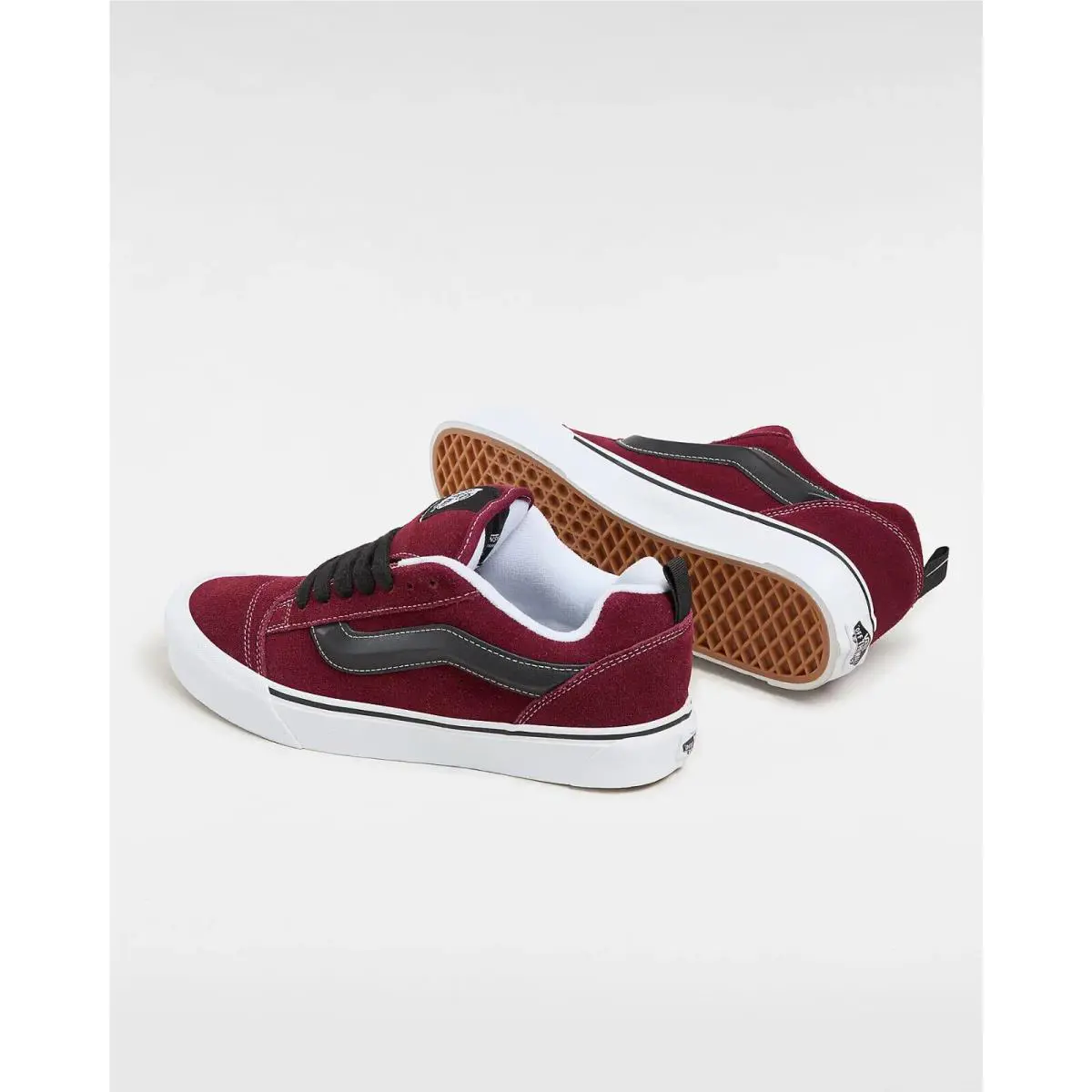 Vans shoes - VANS Knu Skool - Knu Skool - VN0009QC02Y - Red 1