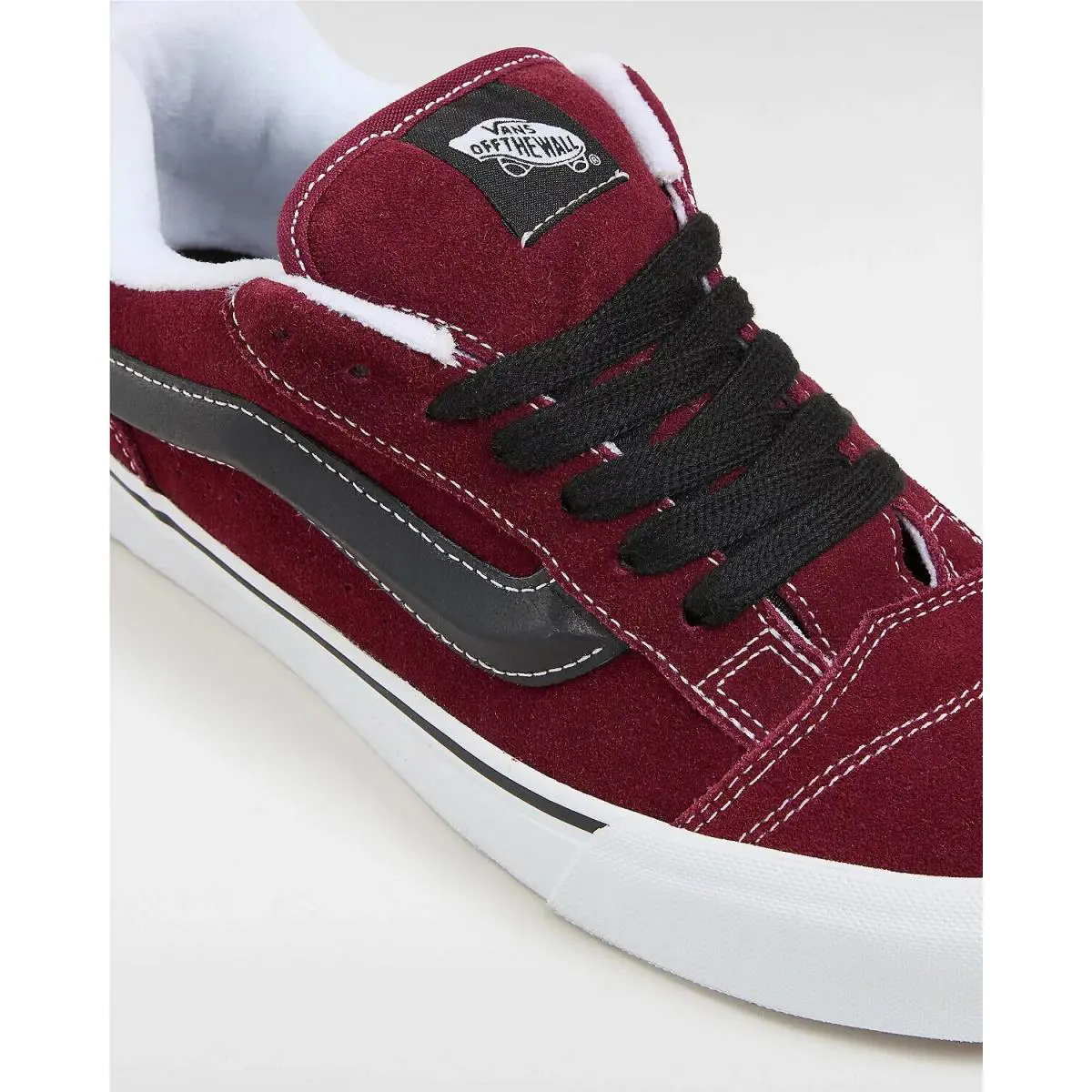 Vans shoes - VANS Knu Skool - Knu Skool - VN0009QC02Y - Red 2