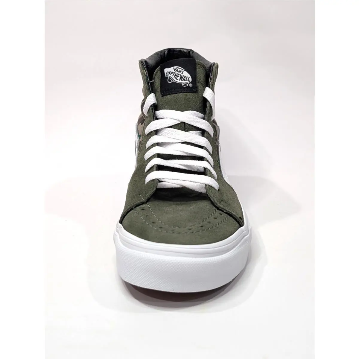 Vans shoes - Vans Sk8-Hi - VN0005U9Y33 - Olive/White 2