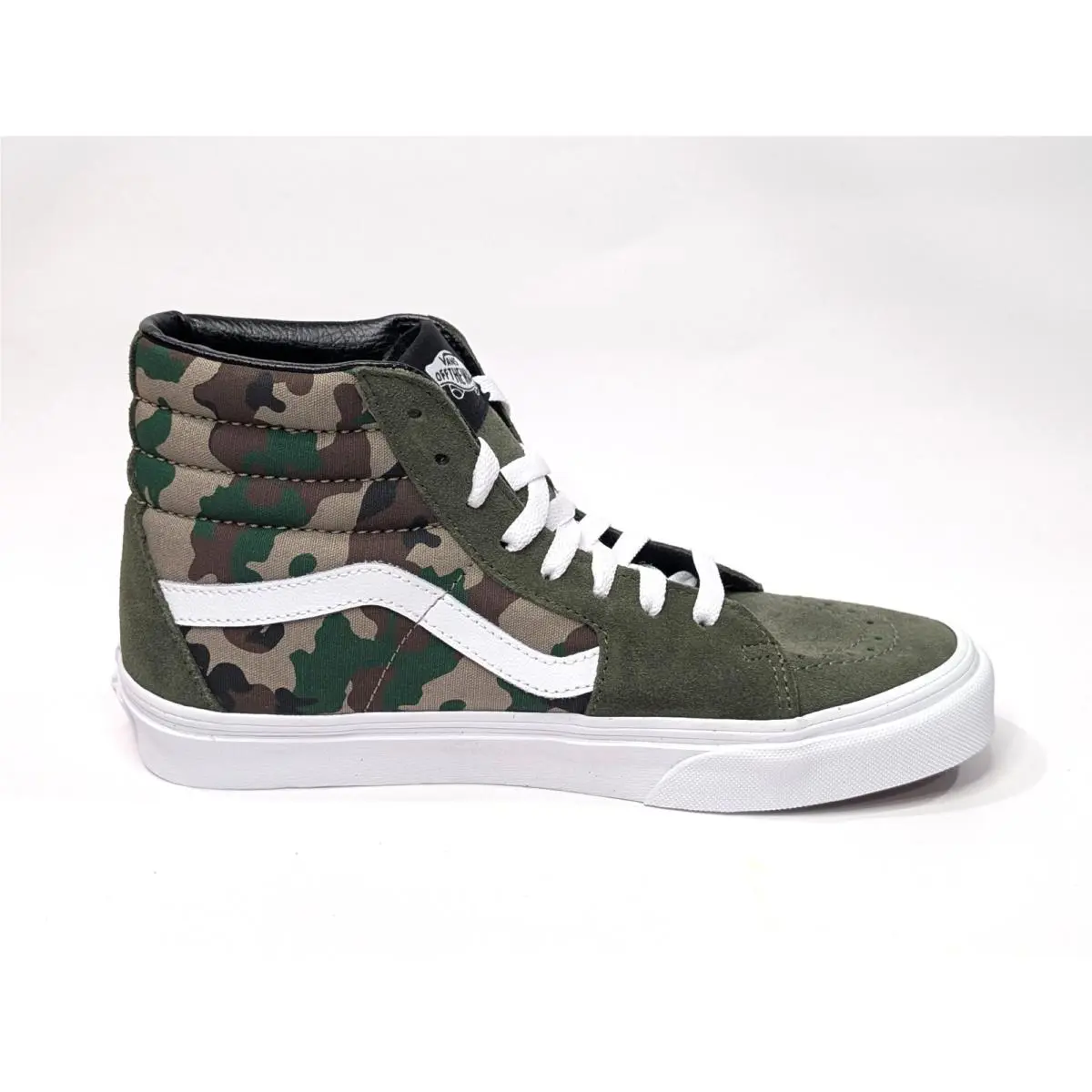 Vans shoes - Vans Sk8-Hi - VN0005U9Y33 - Olive/White 5