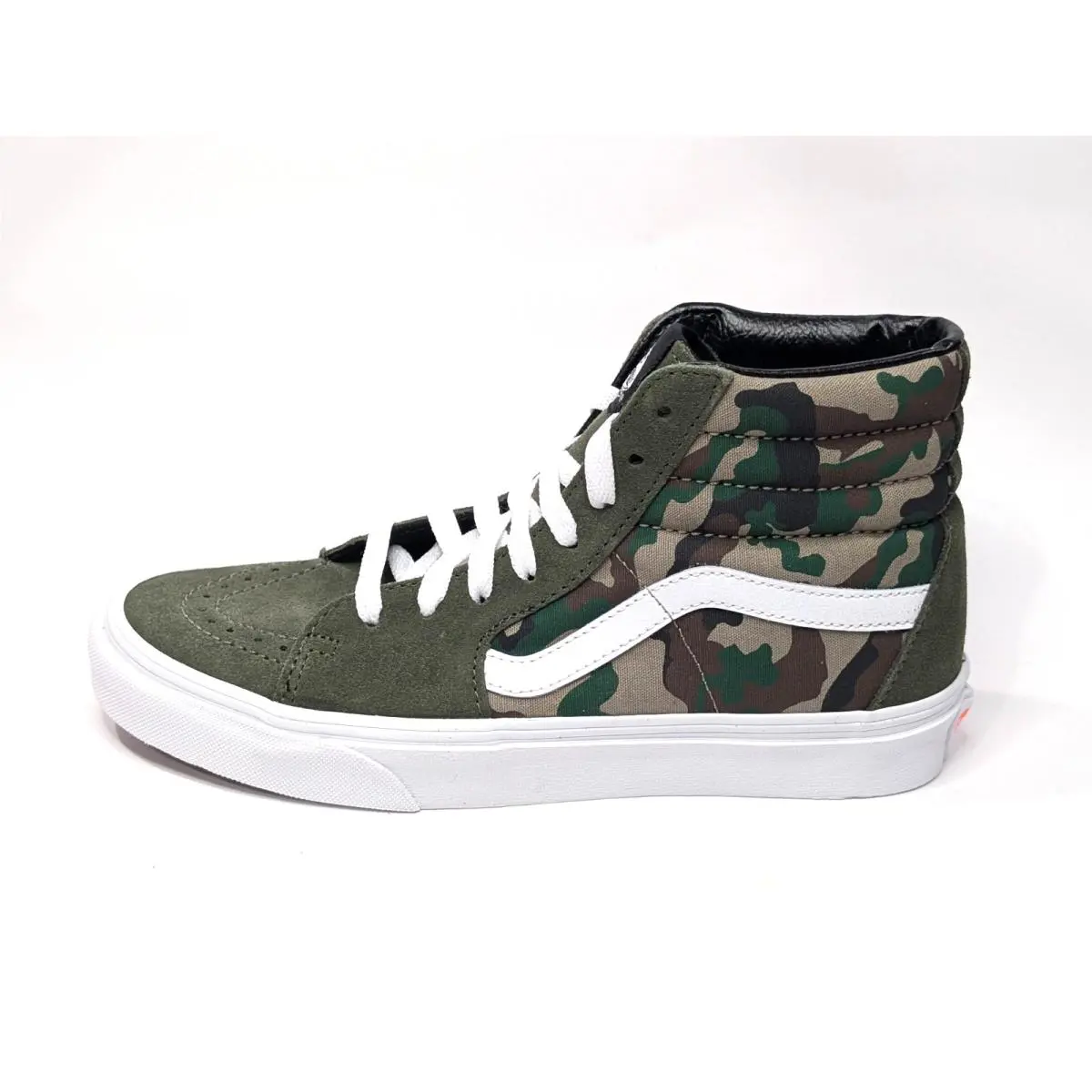 Vans shoes - Vans Sk8-Hi - VN0005U9Y33 - Olive/White 13