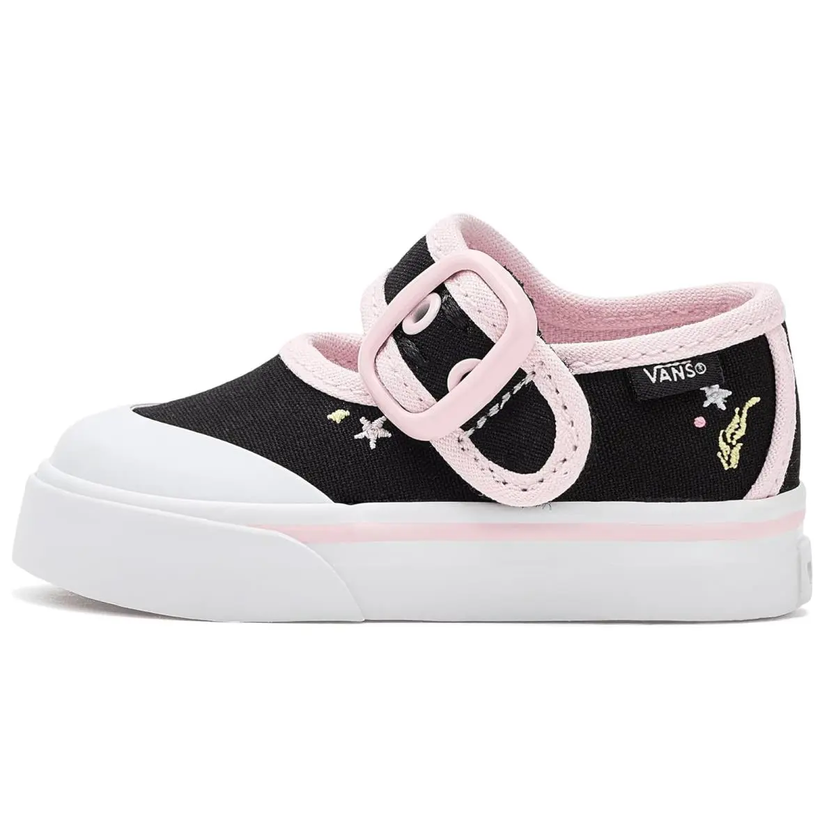 Vans shoes - Mermaid Black/Pastel Pink 2