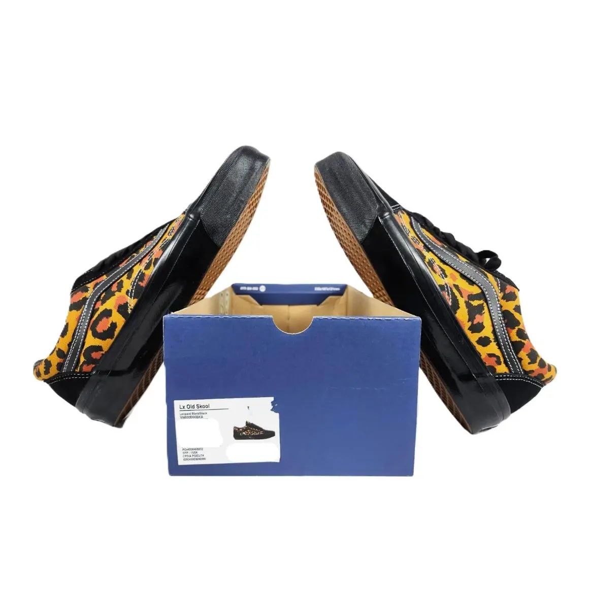 Vans shoes - Vans Lx Old Skool Leopard Black/Blac - VN000D56BKA - Multicolor 12