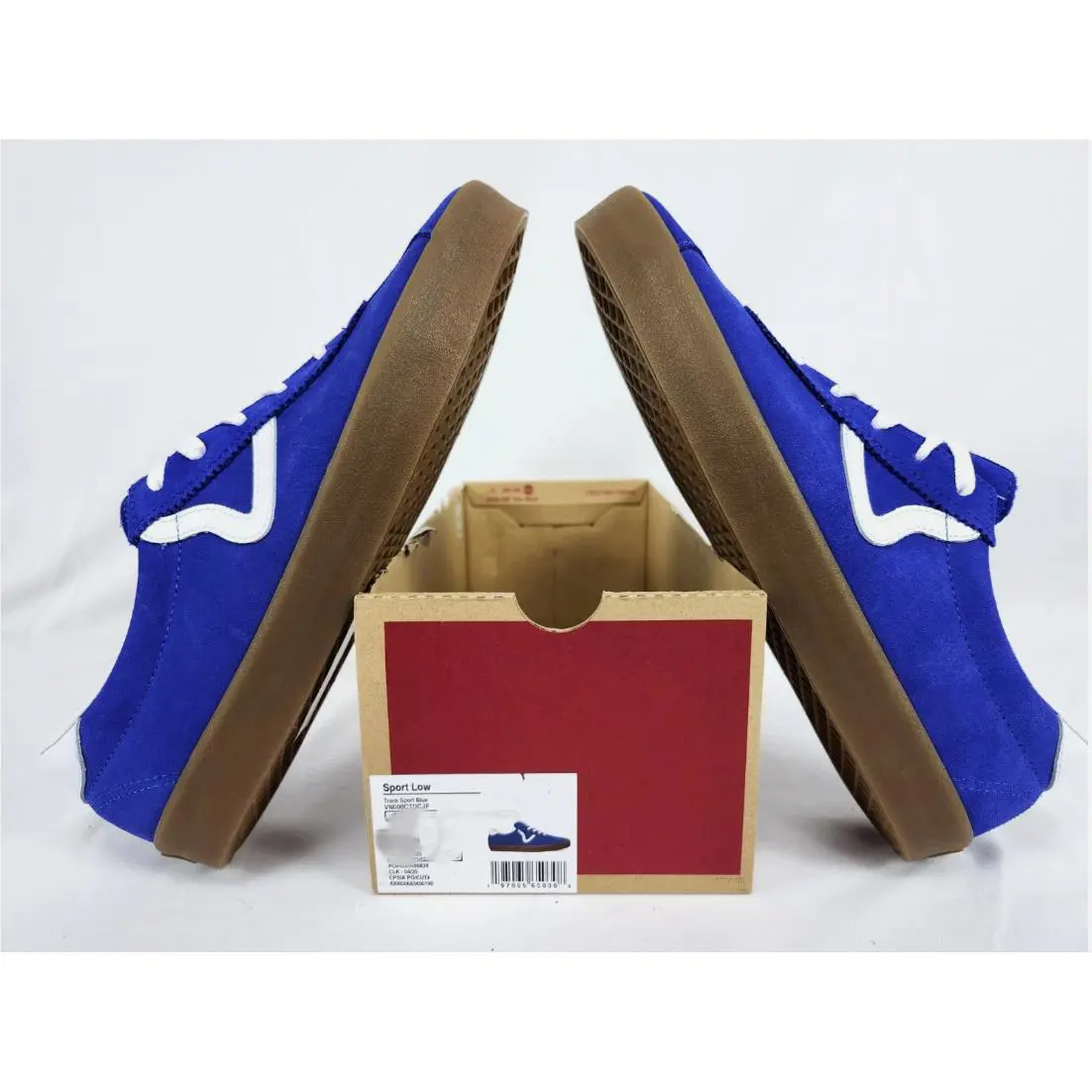 Vans shoes - Vans Sport Low - Sport Low - VN000CTDCJF - Blue White, Manufacturer`s: Track Sport Blue 15