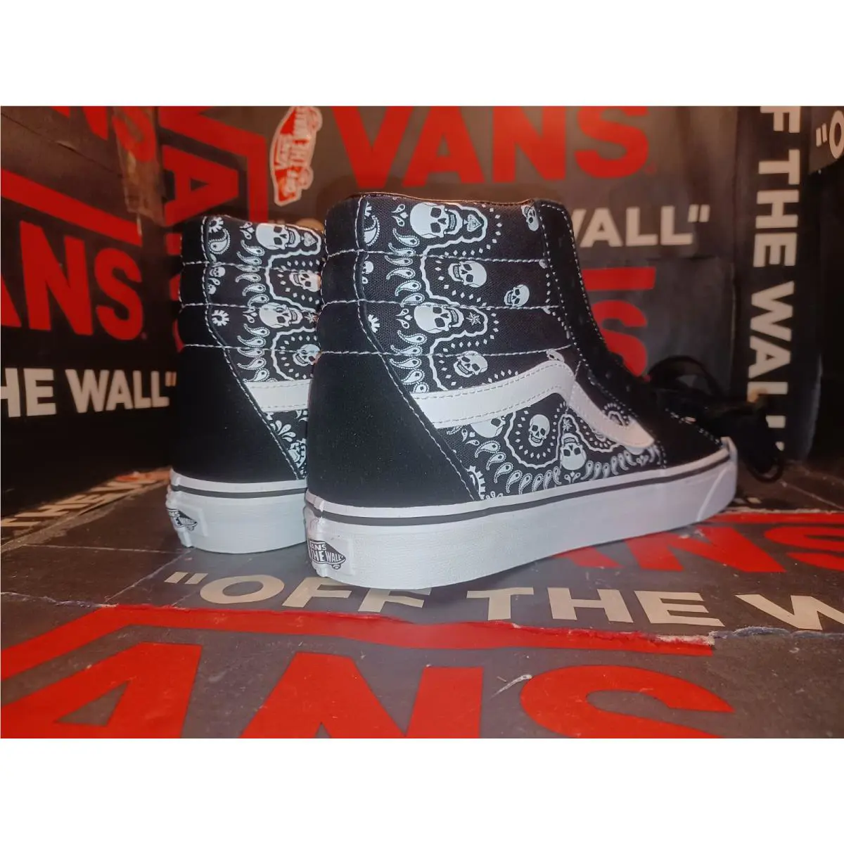 Vans shoes - VANS Sk8-Hi - VN0A32QGD9S - Black 8