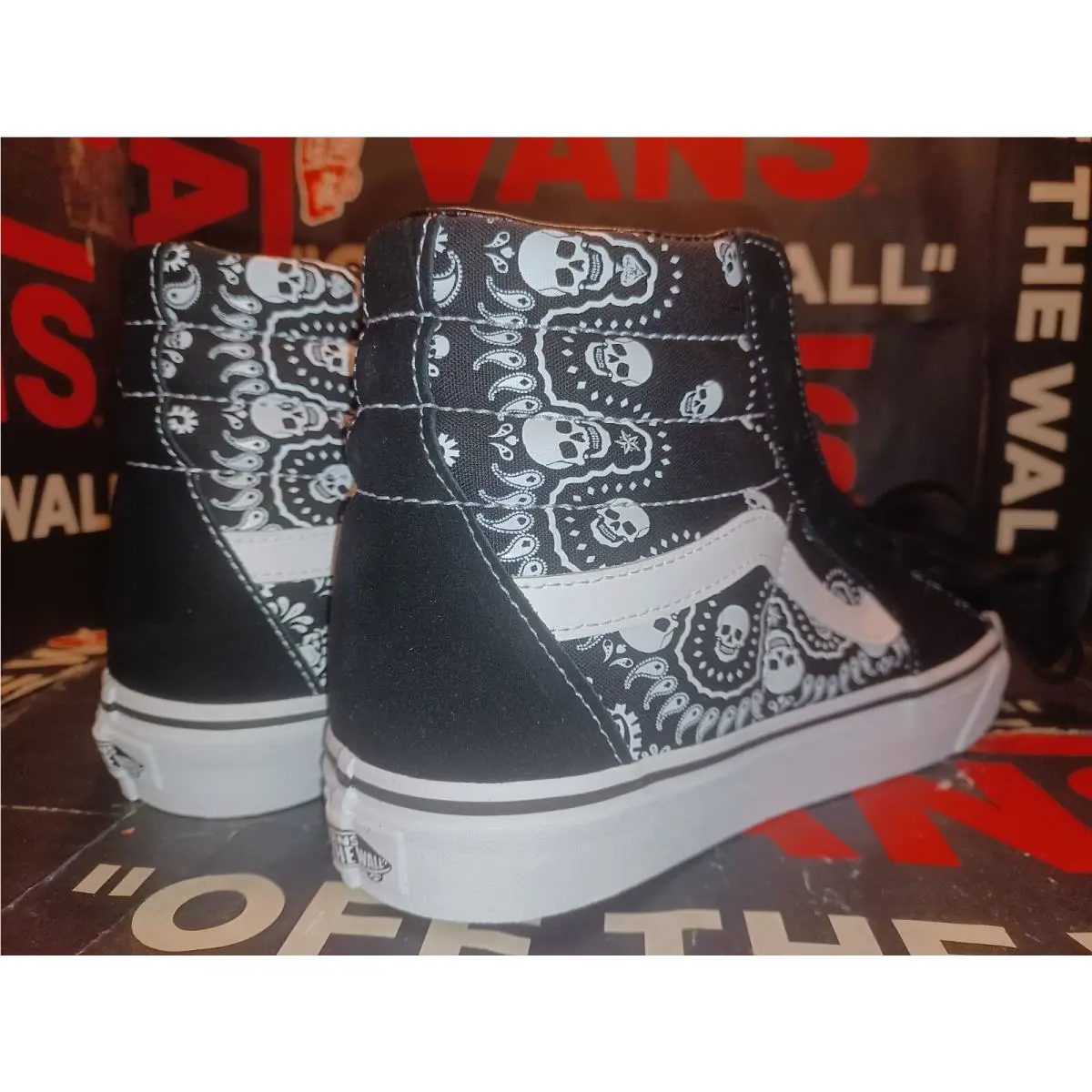 Vans shoes - VANS Sk8-Hi - VN0A32QGD9S - Black 0