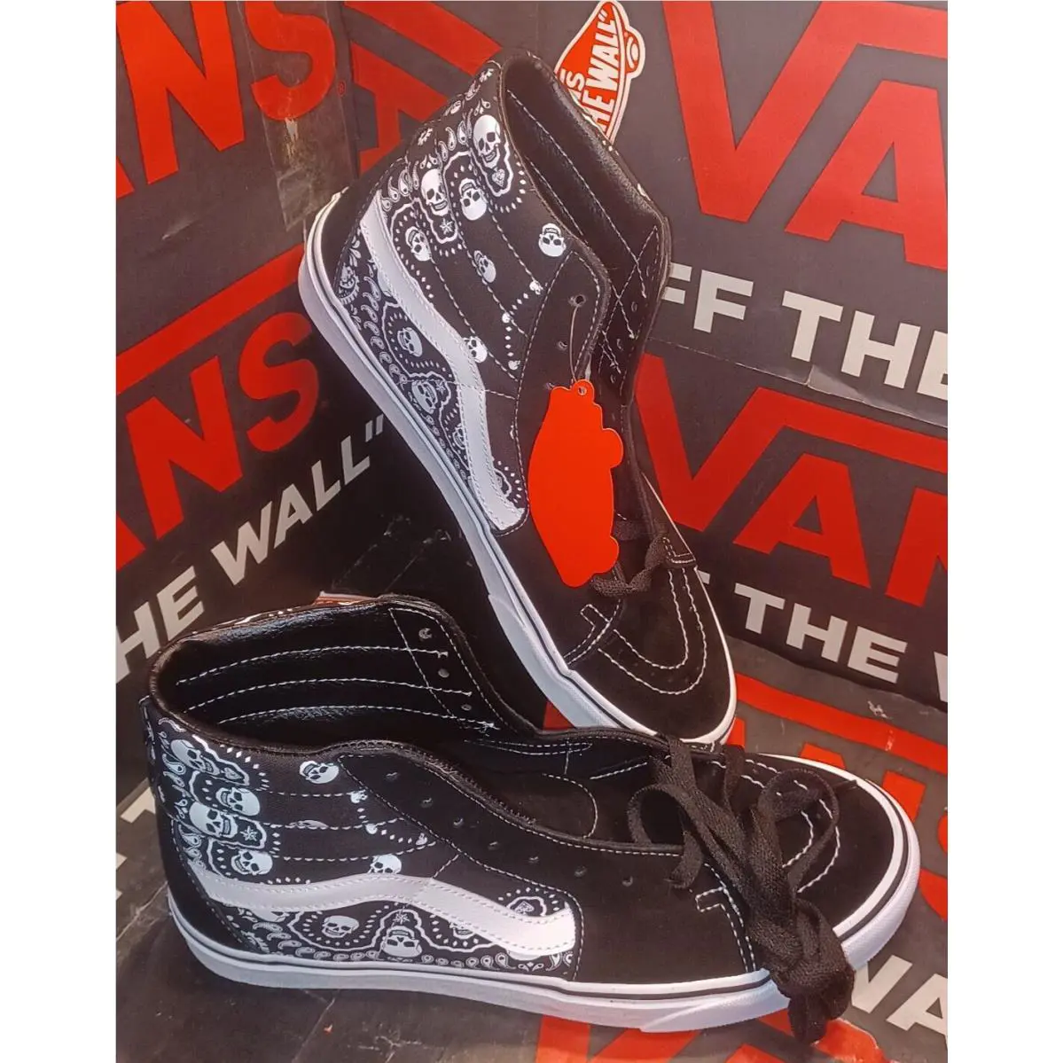 Vans shoes - VANS Sk8-Hi - VN0A32QGD9S - Black 1