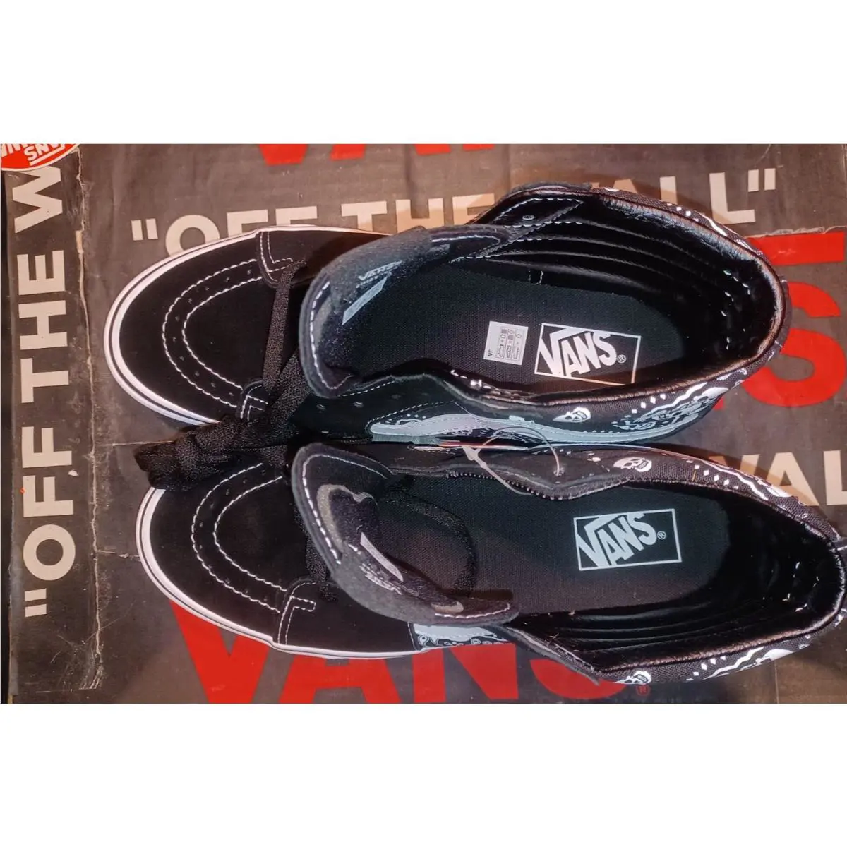 Vans shoes - VANS Sk8-Hi - VN0A32QGD9S - Black 2