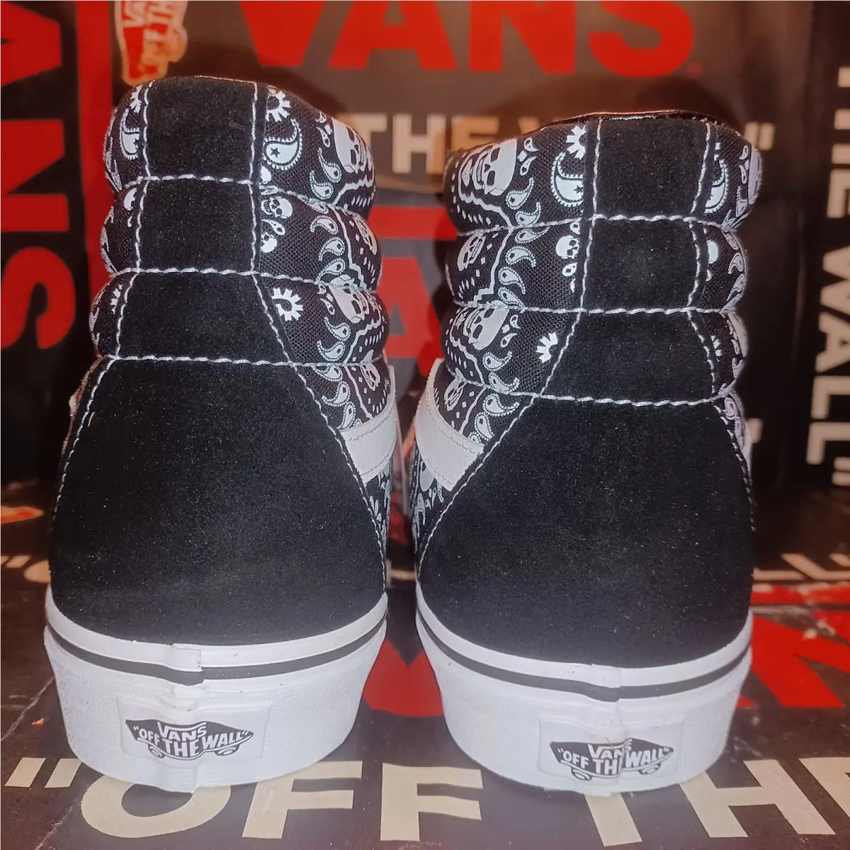 Vans shoes - VANS Sk8-Hi - VN0A32QGD9S - Black 3