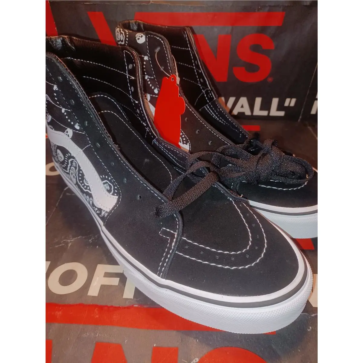 Vans shoes - VANS Sk8-Hi - VN0A32QGD9S - Black 4