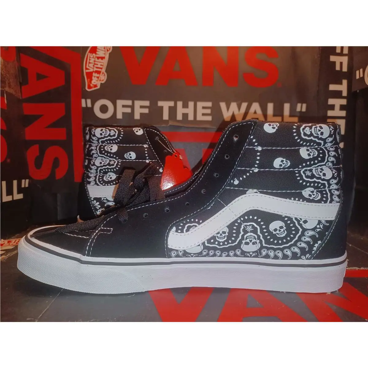 Vans shoes - VANS Sk8-Hi - VN0A32QGD9S - Black 7