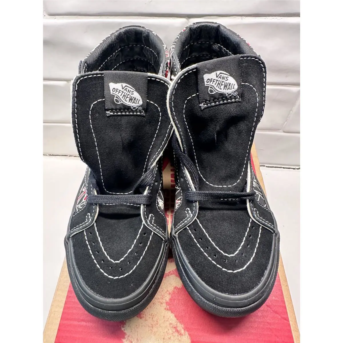 Vans shoes - Vans Sk8-Hi 38 DX - VN0A38GF1JJ - Black/Spider Web 3