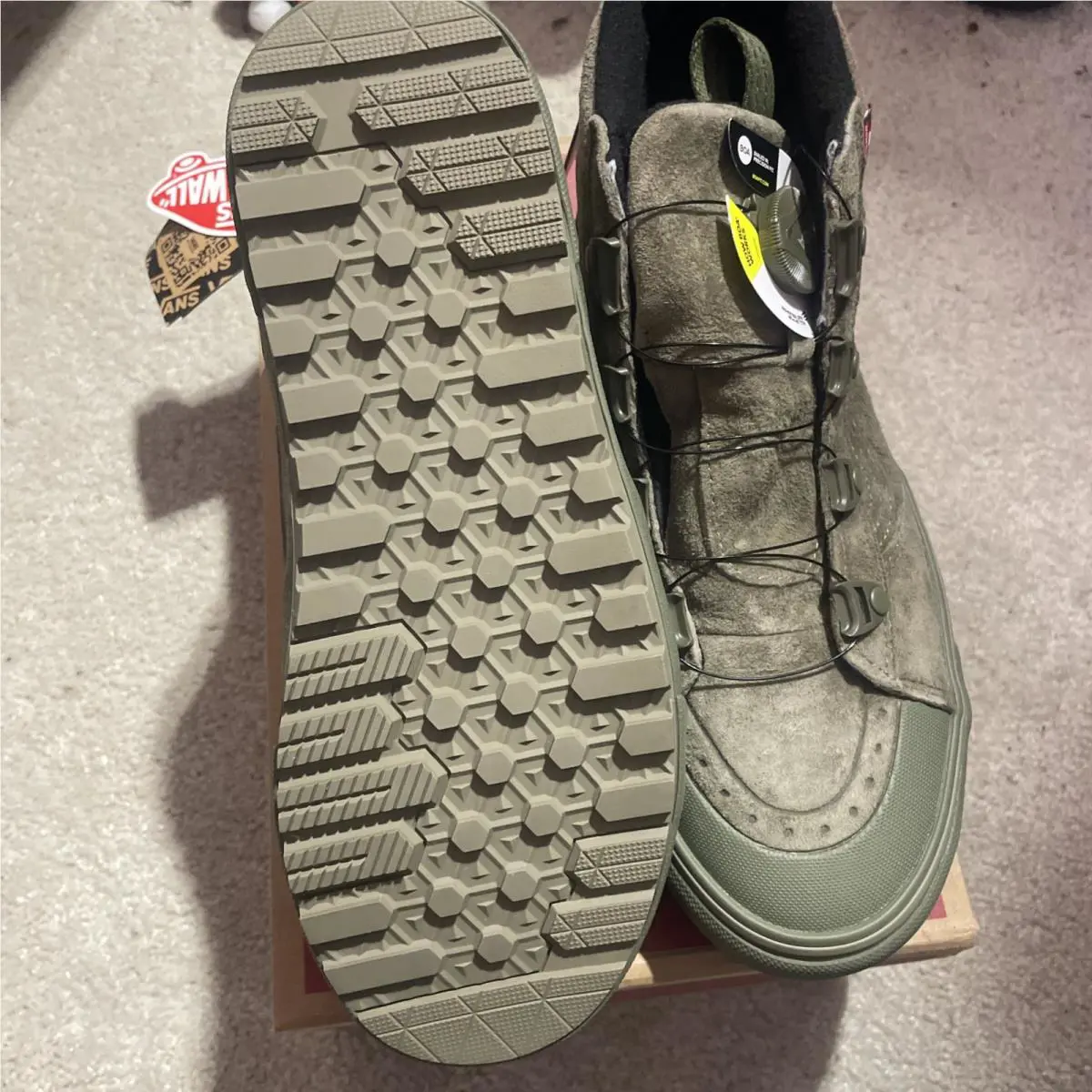 Vans shoes - Vans Hi-boa Mte-2 - VN0A7Q61690 - Green 1