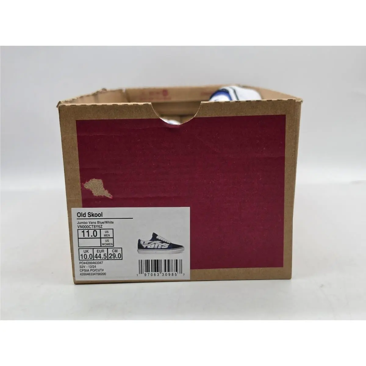 Vans shoes - Vans Old Skool Jumbo - Old Skool Jumbo - VN000CT8Y6Z - Blue 8