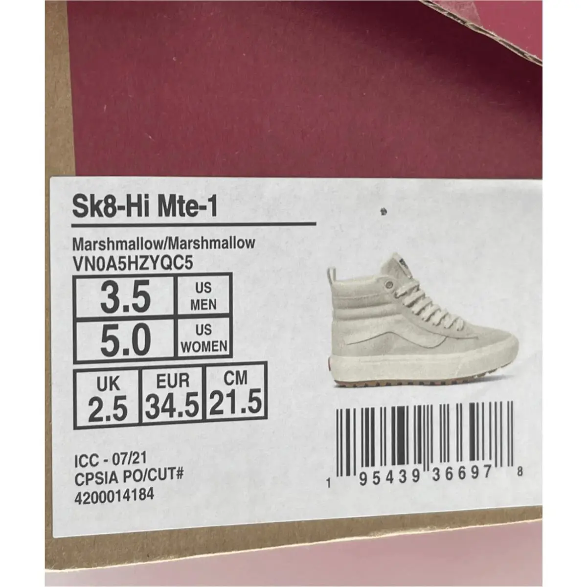 Vans shoes - Vans 1 - White 8