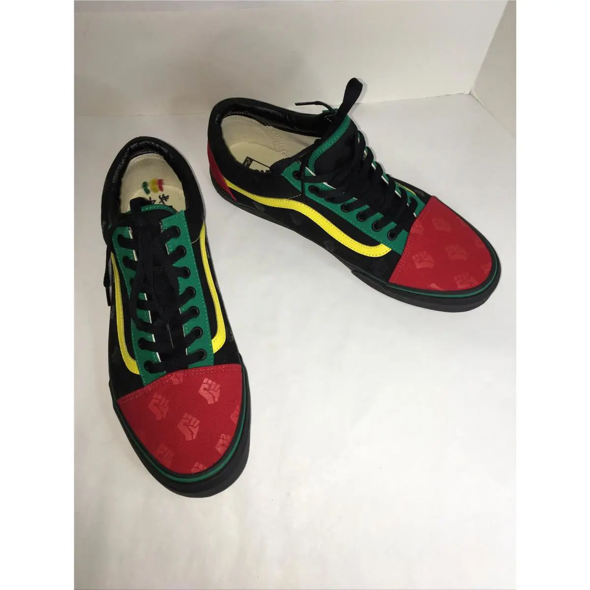Vans shoes - VANS Off The Wall - Off The Wall - Red Black Yellow Green 13