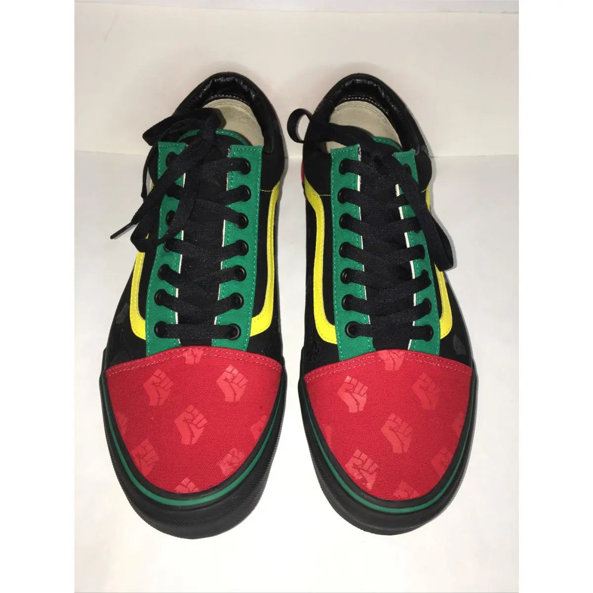 Vans shoes - VANS Off The Wall - Off The Wall - Red Black Yellow Green 0