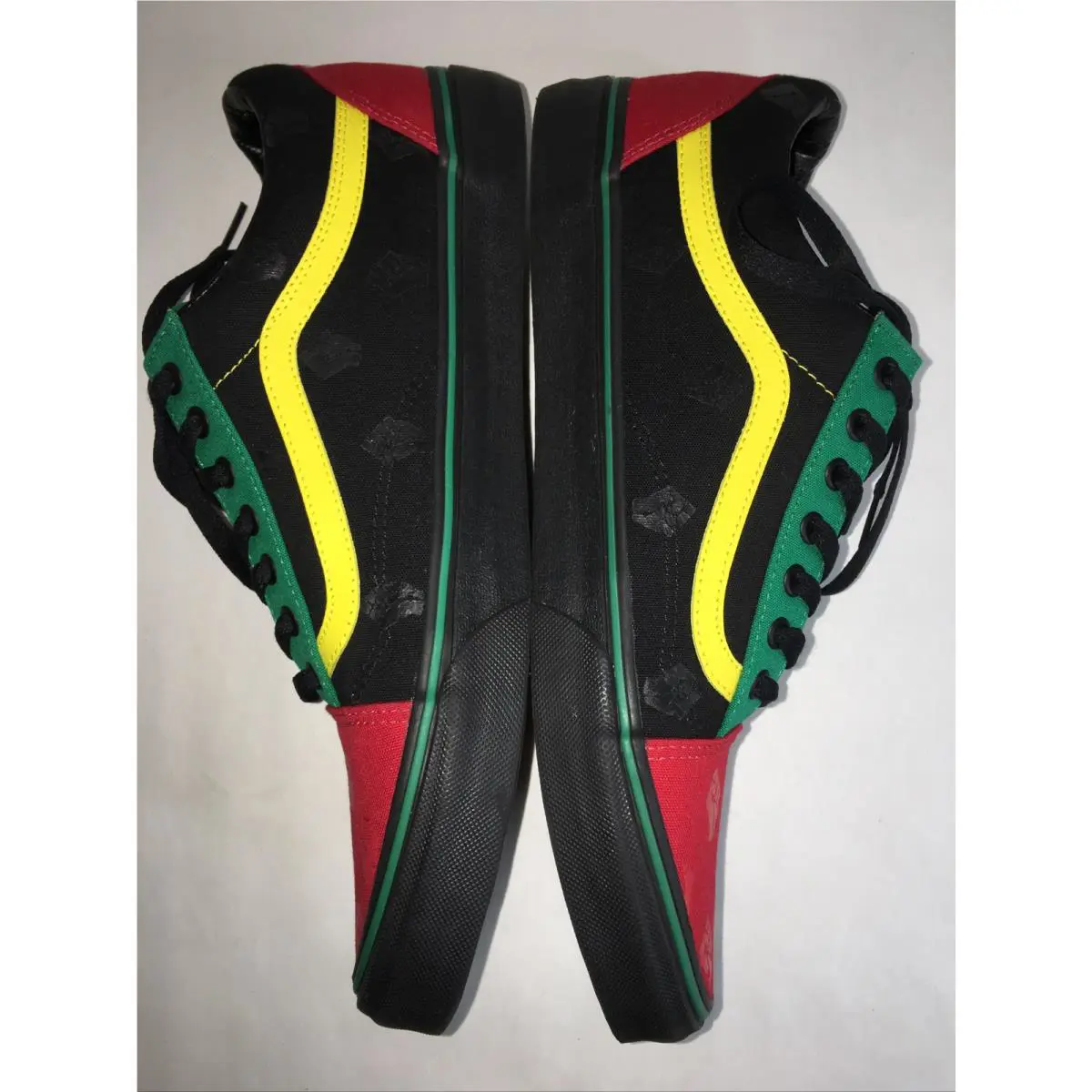 Vans shoes - VANS Off The Wall - Off The Wall - Red Black Yellow Green 6