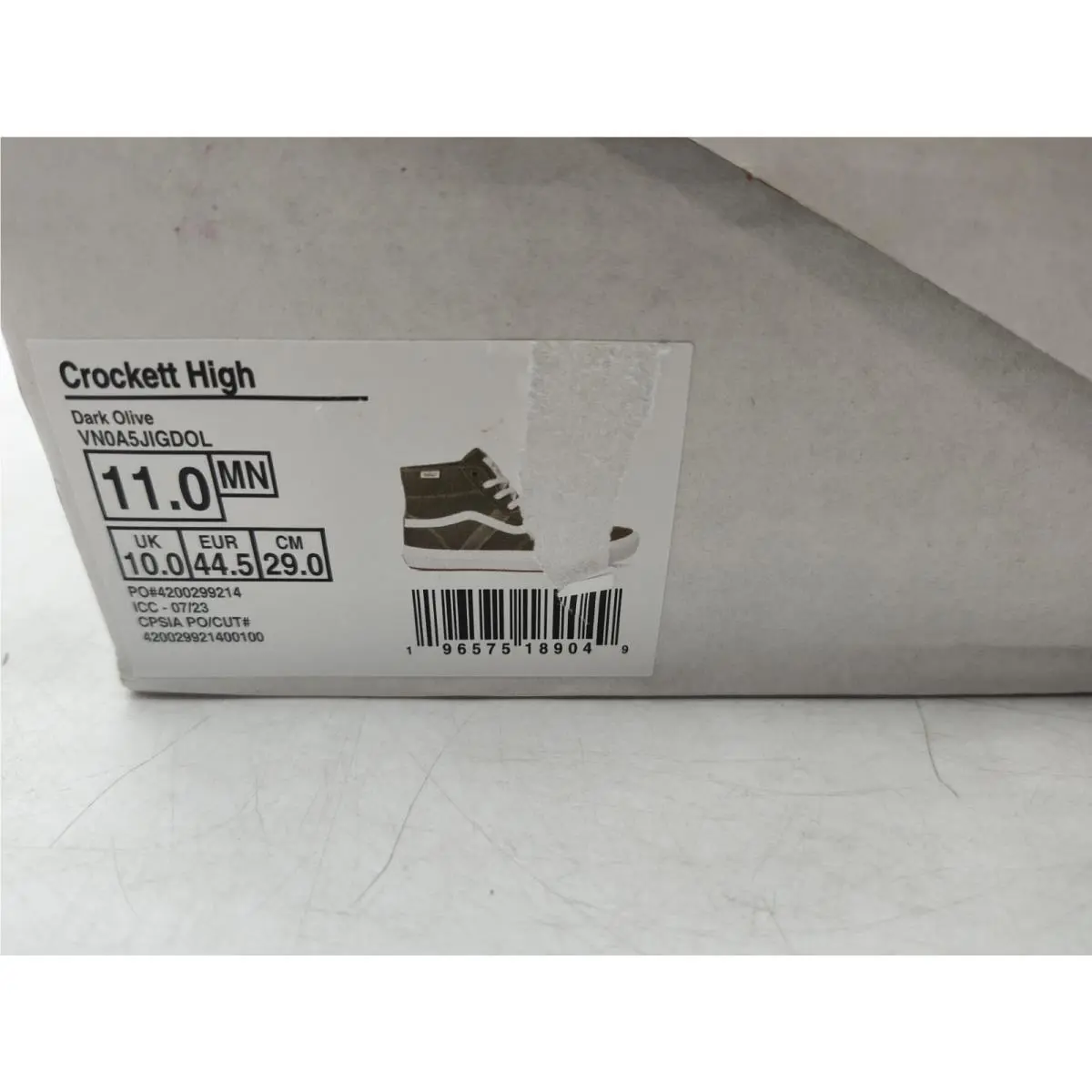 Vans shoes - VANS Crockett - Crockett - VN0A5JIGDOL - Green (UPC: 196575189049) 21