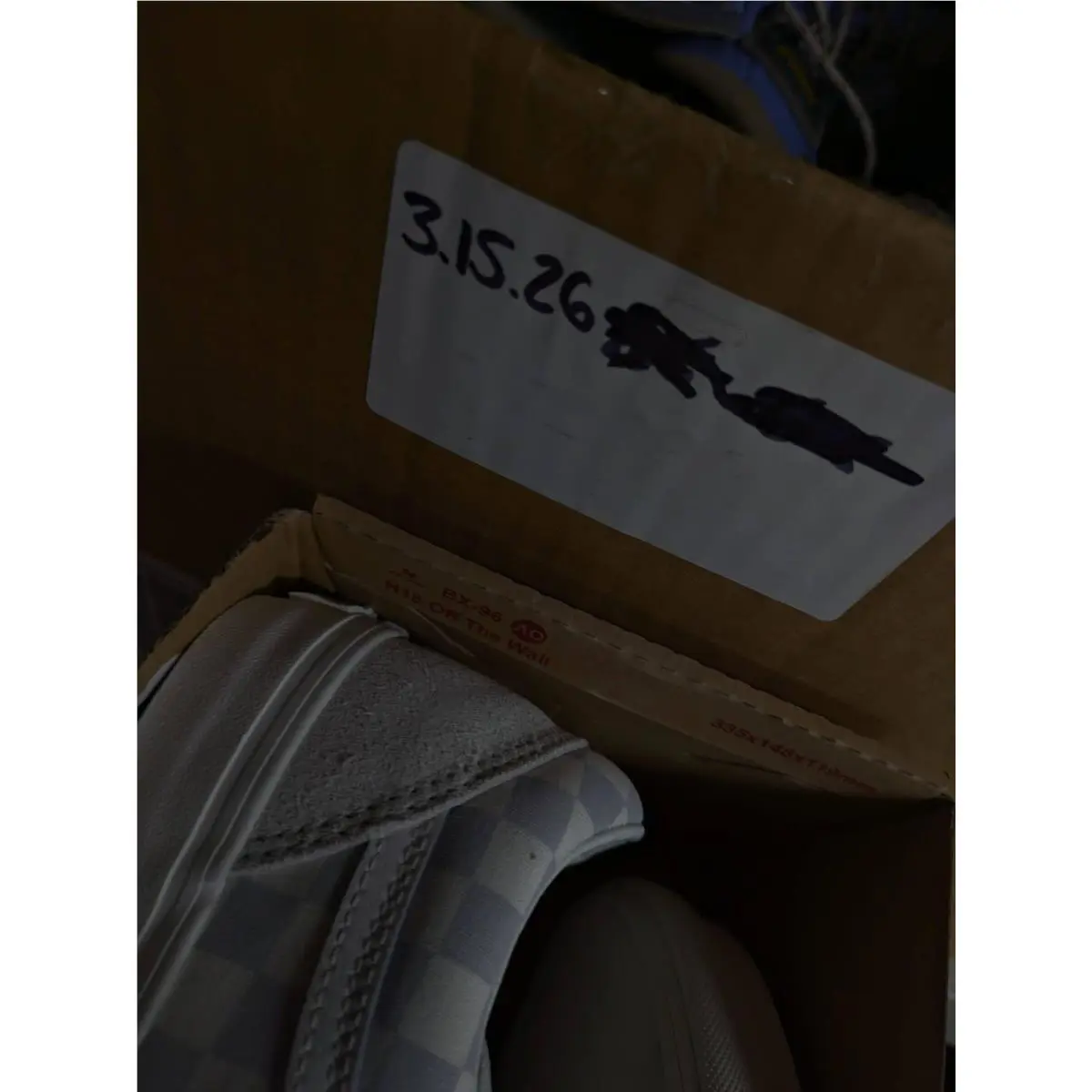 Vans shoes - Vans Old Skool Checkerboard Gray Marshmallow - White 9