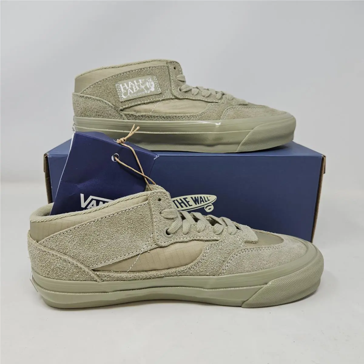 Vans shoes - VANS Half Cab - Half Cab - VN000CXJEL7 - Hairy Suede Elm 0