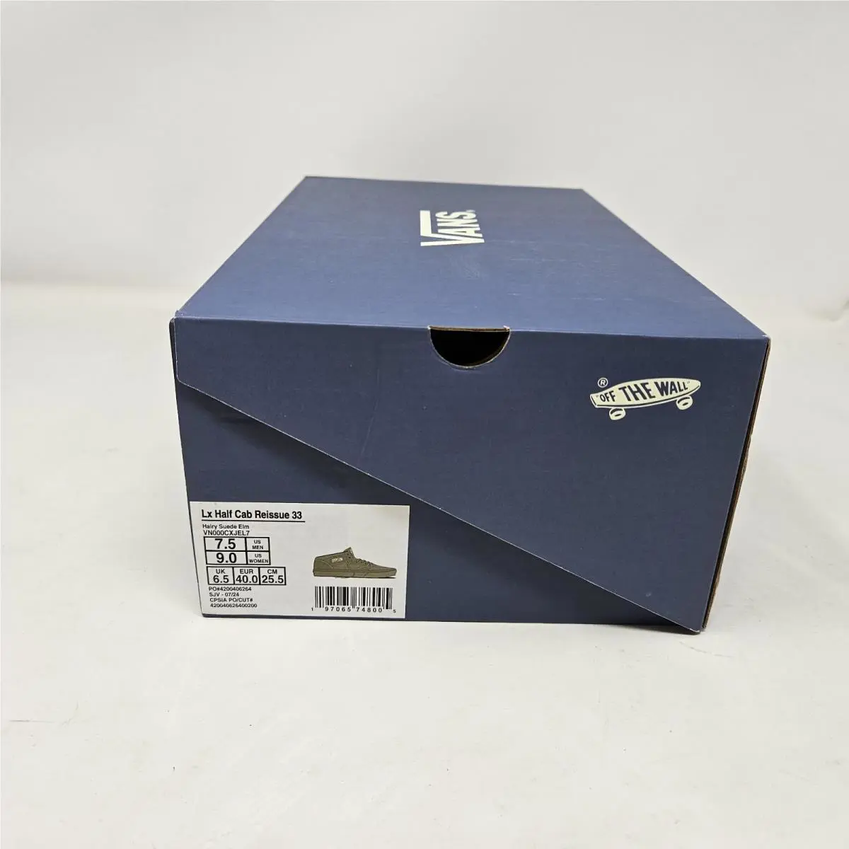 Vans shoes - VANS Half Cab - Half Cab - VN000CXJEL7 - Hairy Suede Elm 5