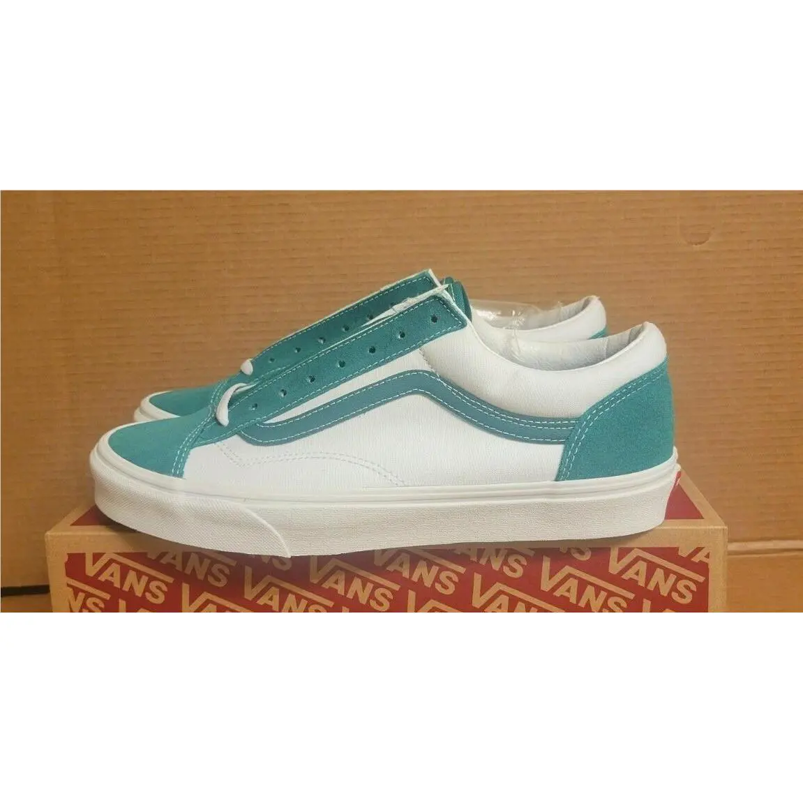 Vans shoes - Vans Style 36 - Style - (Classic Sport) Cadmium Green/True White 3
