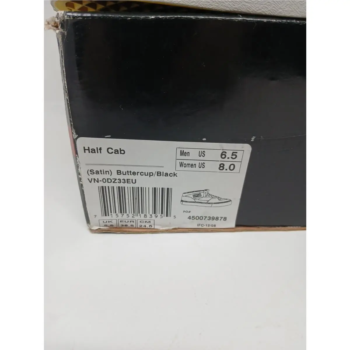 Vans shoes - Vans Cab Buttercup - Cab Buttercup - TB40 - Yellow (UPC: 715752183955) 0