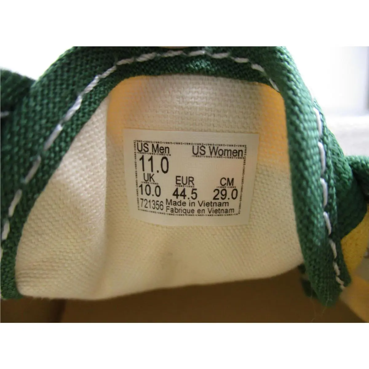 Vans shoes - Vans LX Authentic 44 Checkerboard Fairway - Green 8