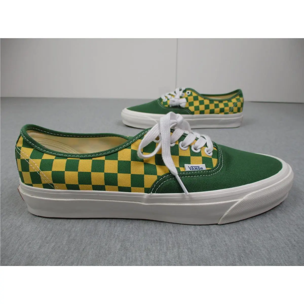 Vans shoes - Vans LX Authentic 44 Checkerboard Fairway - Green 0