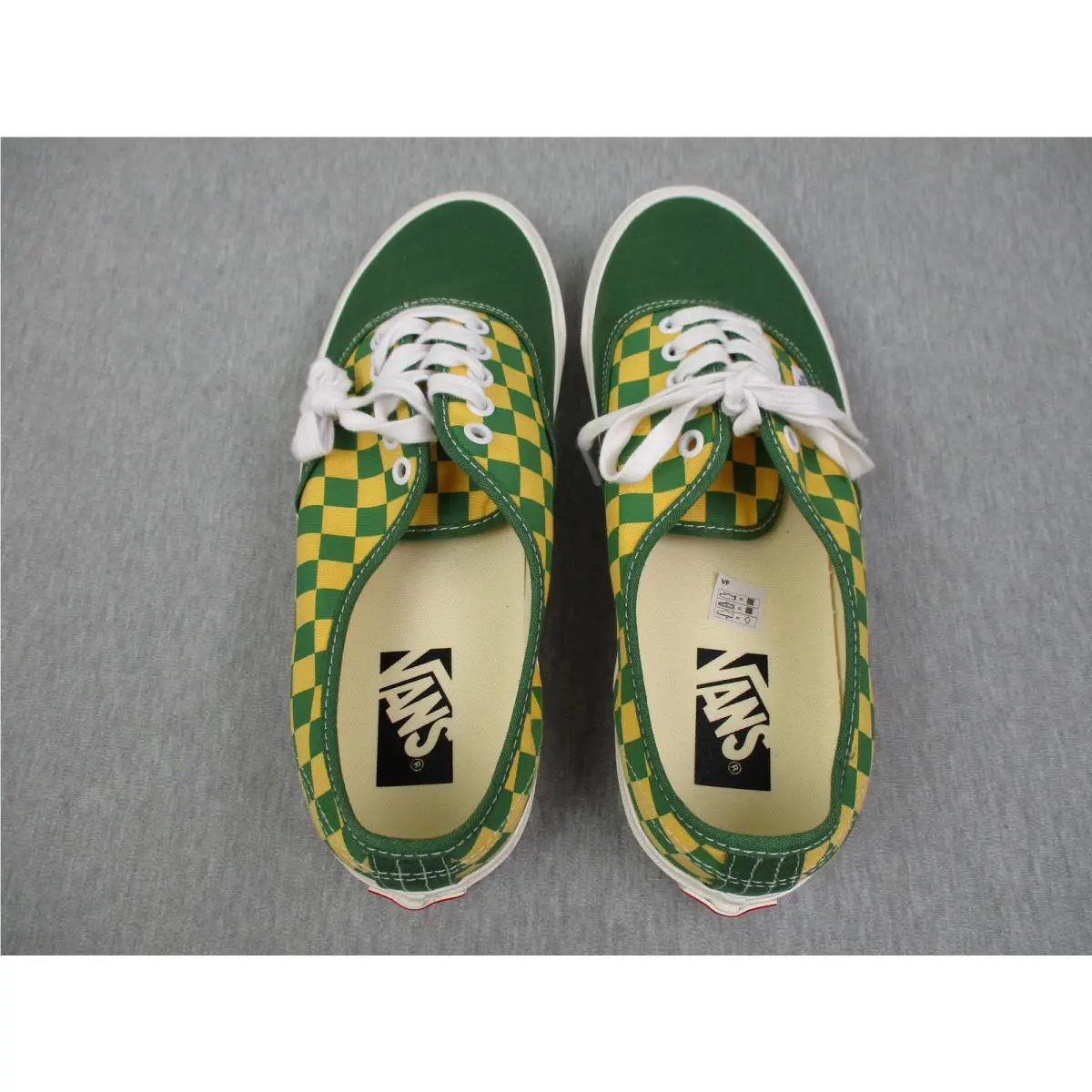 Vans shoes - Vans LX Authentic 44 Checkerboard Fairway - Green 6