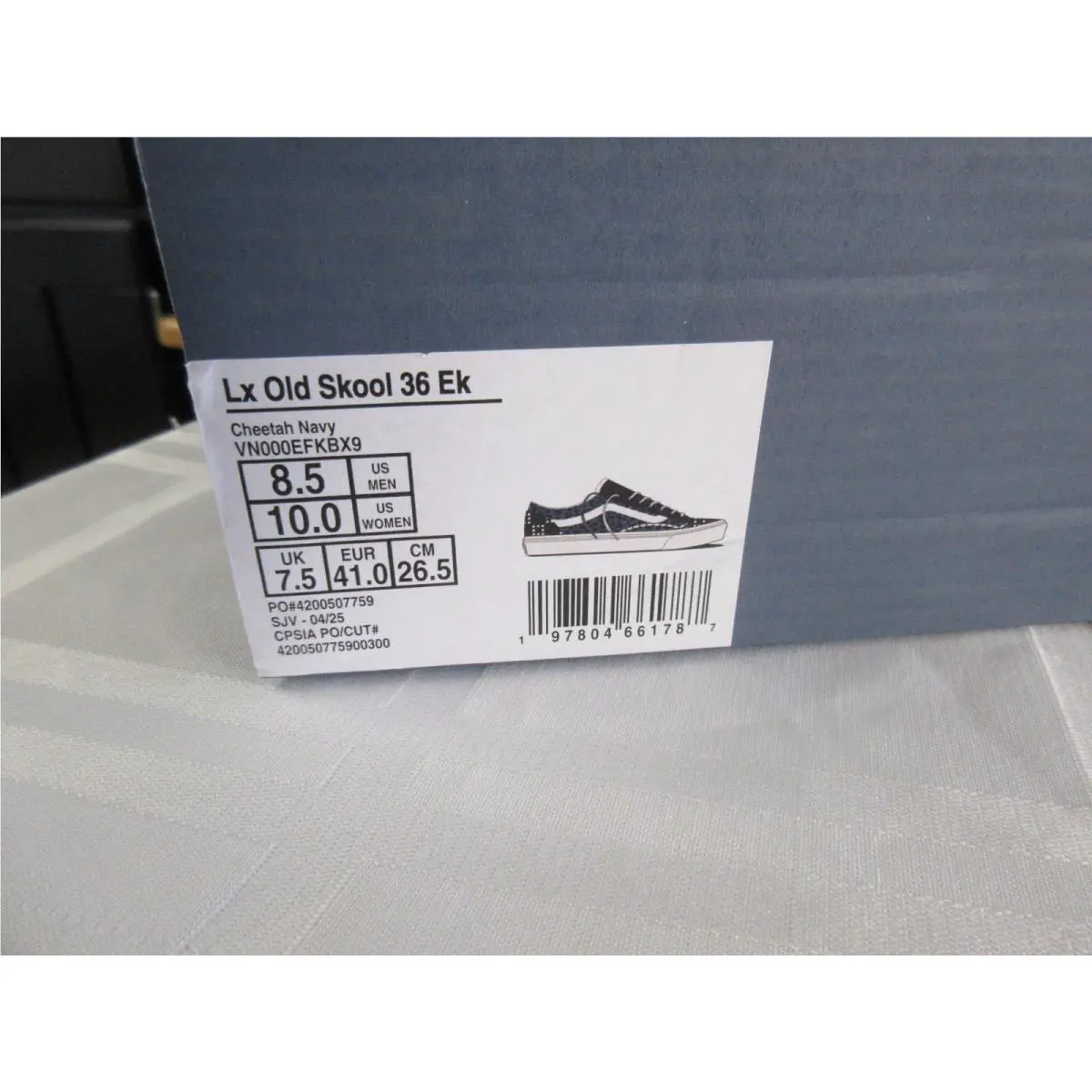 Vans shoes - VANS Old Skool - Old Skool - VN000507759 - Blue (UPC: 197804661787) 7