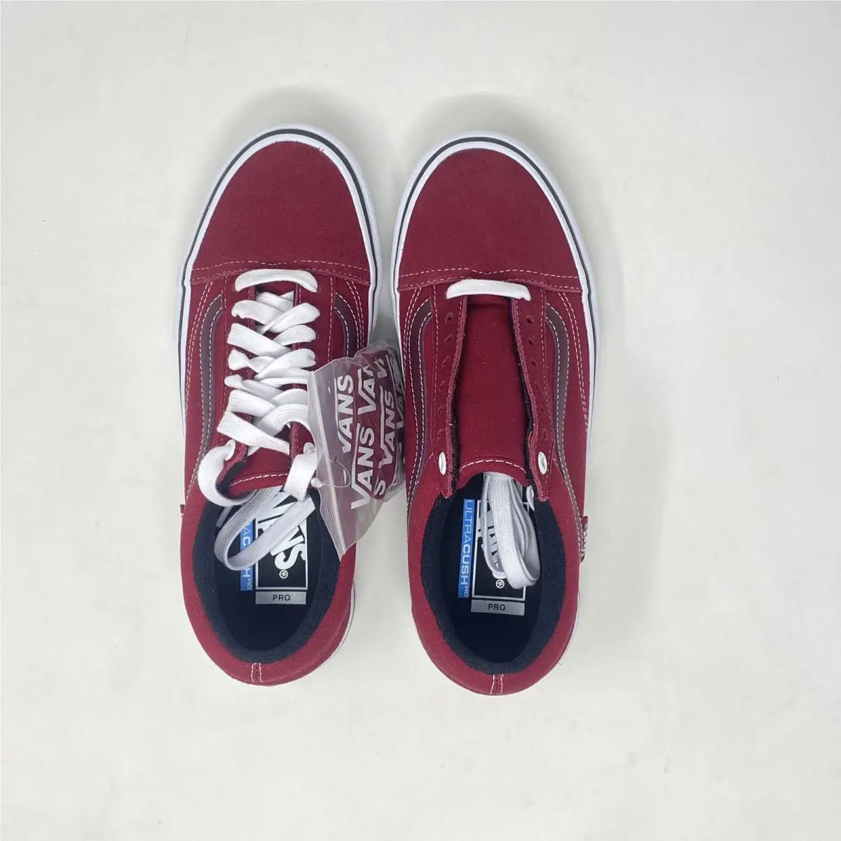 Vans shoes - Vans Old Skool Pro - Old Skool Pro - Red (UPC: 192824101695) 1