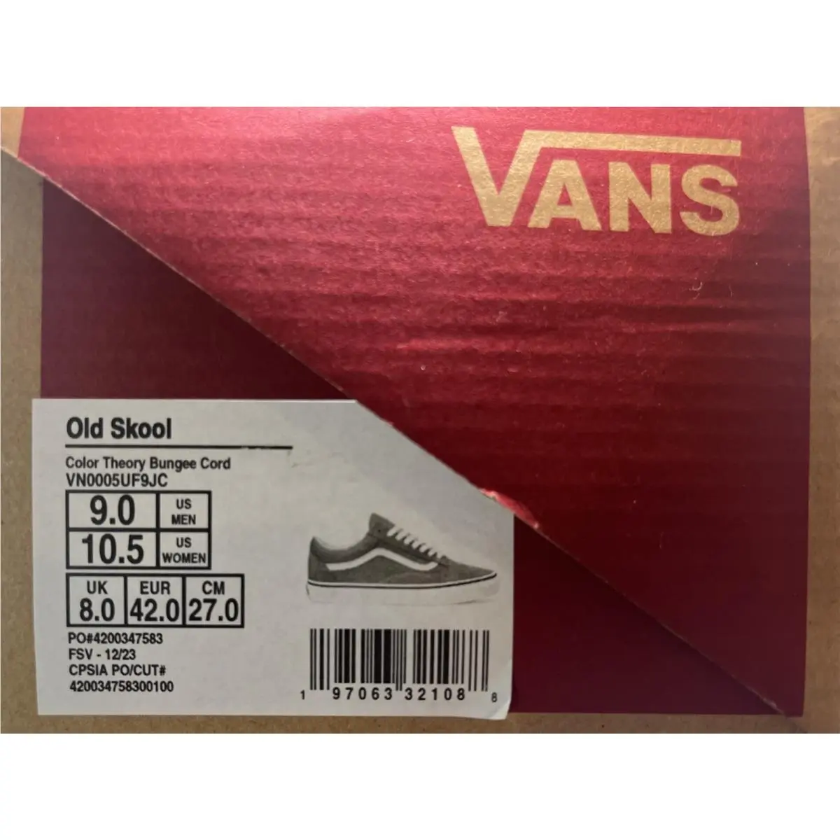 Vans shoes - Color Theory - Color Theory - Bungee Corduroy 4