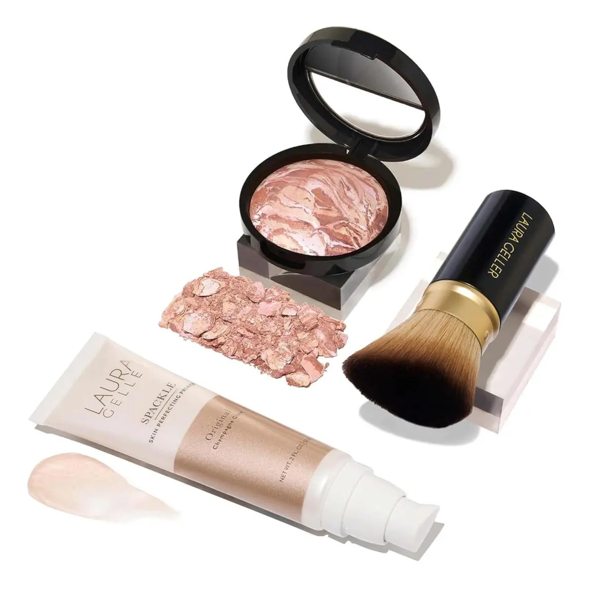 Laura Geller New York Ready-n-radiant Kit 3 PC - Baked Bronze-n-brighten Fair