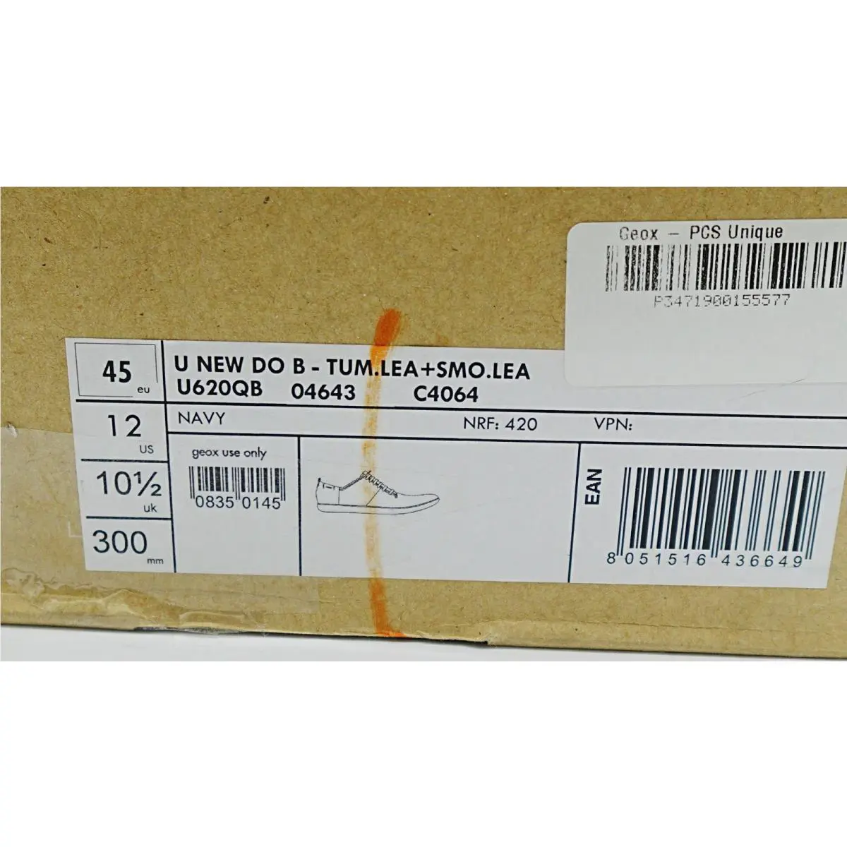 Geox shoes - U - Navy 15