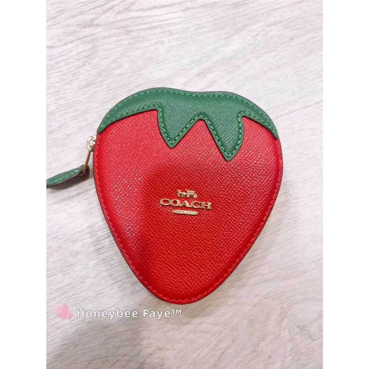 Coach Coin Case with Strawberry/halloween Skull/snoopy Ski/heart/cherry